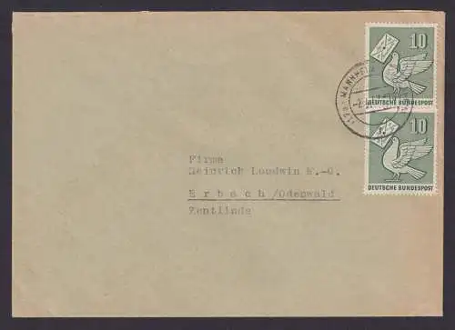 Bundesrepublik Brief attr Frankatur MEF 247 Philatelie Tag d Briefmarke Mannheim