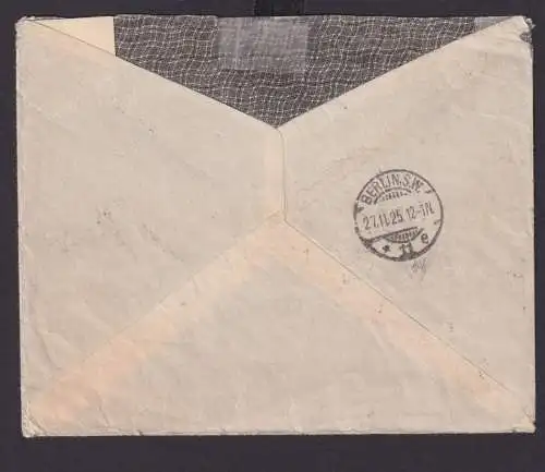 Rußland Sowjetunion Einschreiben Brief Россия Russia MIF 6 + 50 K postlagernd