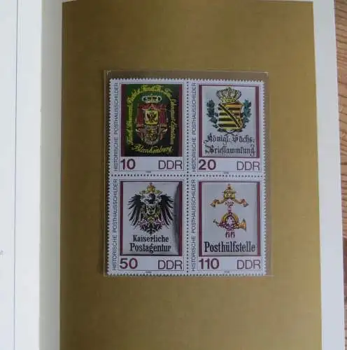 DDR Jahrbuch 1990 Jahreszusammenstellung Luxus postfrisch MNH Kat.-Wert 130,00