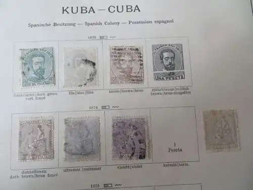 Kuba Cuba Karibik Übersee Nachlass gute Klassik Sammlung ab 1873