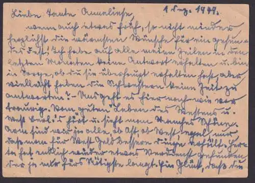 Berlin Grünaufdruck Wannsee Heidelberg EF 65 auf Postkarte