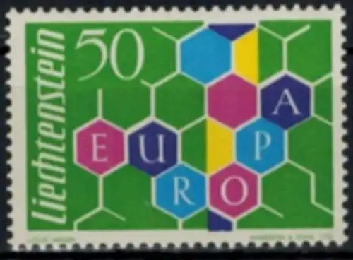 Liechtenstein 398 Europa 1960 Luxus postfrisch MNH Kat.-Wert 65,00