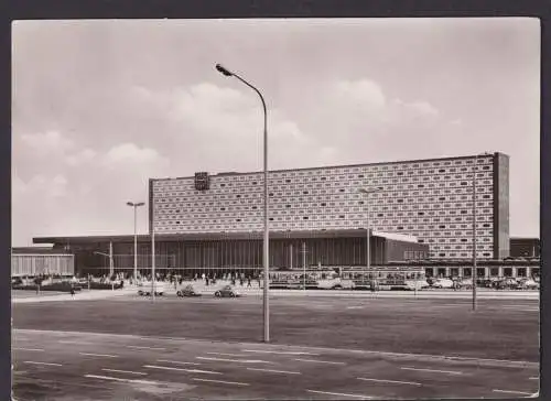 Ansichtskarte Braunschweig Niedersachsen Hauptbahnhof n. Blankenstein Saale