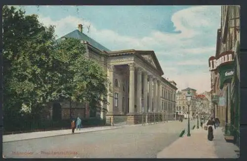 Ansichtskarte Hannover Residenzschloß nach Köln 18.10.1906