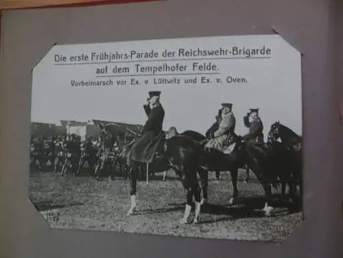 Militaria Propaganda Krieg Foto Album Deutsches Reich Aus großer Zeit mit 63