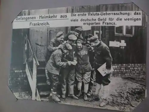 Militaria Propaganda Krieg Foto Album Deutsches Reich Aus großer Zeit mit 63