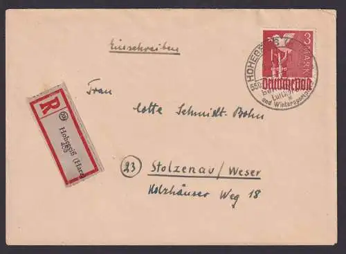 All. Besetzung R Brief 3 Mark Taube SST Hohegeiß Harz Niedersachsen Stolzenau