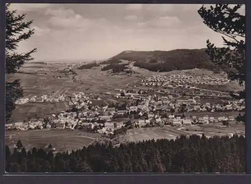 Ansichtskarte Wehingen n. Reutlingen Totalansicht Reklame Gasthaus Pension Zur