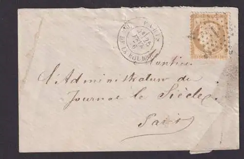 Frankreich Brief EF 15 c. Paris