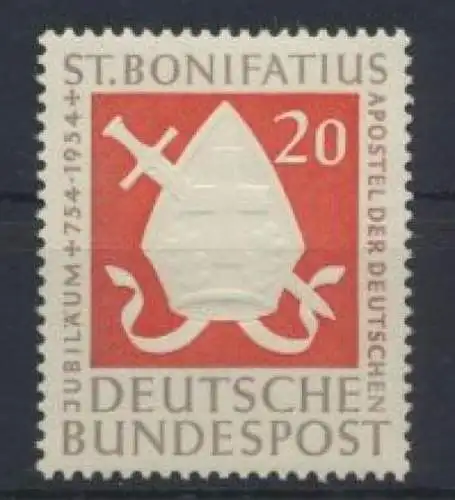 Bund Bonifatius Kirche Glauben Apostel 199 Luxus postfrisch MNH Kat.-Wert 9,00