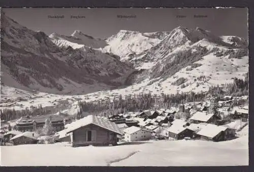 Ansichtskarte Adelboden Schweiz Berner Oberland Gebirge Winterlandschaft