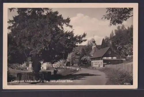 Ansichtskarte Lückendorf Kurort Strassenansicht Sachsen nach Mittelbach