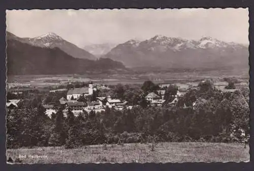 Ansichtskarte Bad Heilbrunn Bayern Totalansicht Gebirge ab Bad Tölz n. Nürnberg