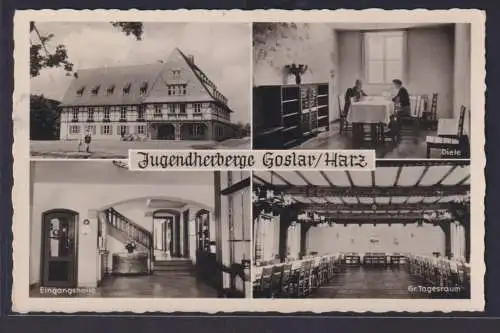 Ansichtskarte Goslar Niedersachsen Harz Jugendherberge Erholung Eigenheim des