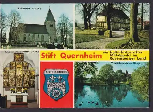 Ansichtskarte Kirchlengern b. Herford Westfalen Stift Quernheim Ravensberger