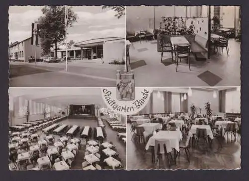 Ansichtskarte Bünde Westfalen Gastronomie Stadtgarten Inh. Fritz Schumacher