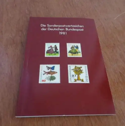 Bund Bundesrepublik Berlin Jahrbuch 1981 Luxus postfrisch MNH Kat .-Wert 40,00
