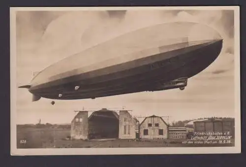 Graf Zeppelin Luftschiff Friedrichshafen Erster Start 18.09.1928