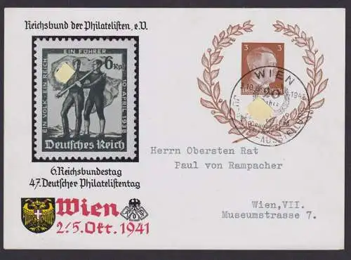 Ostmark Österreich Philatelie Briefmarken Privatganzsache Deutsches Reich selt.