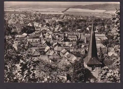 Ansichtskarte Blankenburg Sachsen Anhalt Harz Totalansicht vom Schloßberg