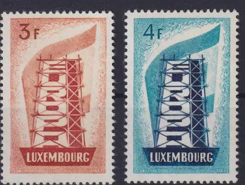 Luxemburg 556-557 Europa Cept Luxus postfrisch MNH Kat.-Wert 40,00