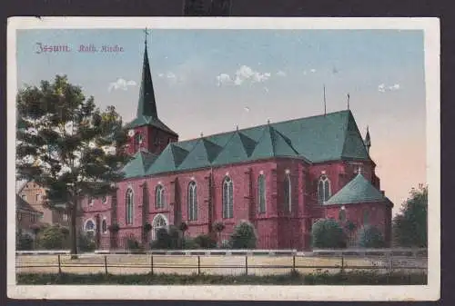Ansichtskarte Issum Kath. Kirche Religion Glaube NRW nach Antwerpen Belgien