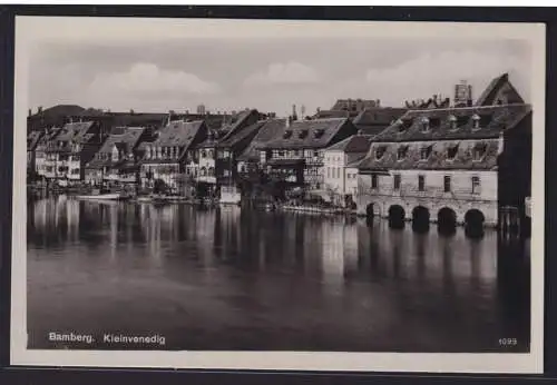 Ansichtskarte Bamberg Kleinvenedig Main Fluss Bayern