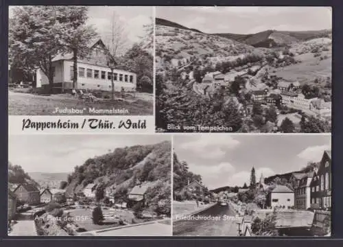Ansichtskarte Pappenheim Thüringen Fuchsbau Ansichten ab Schmalkalden nach