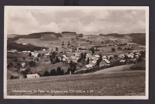 Ansichtskarte St.Peter Schwarzwald Baden Württemberg Totalansicht nach