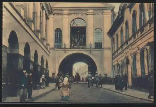 Foto Ansichtskarte Wilna Vilnius Litauen Heiligenstrasse