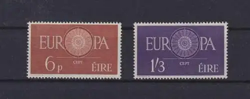 Irland Europa 146-147 postfrisch Ausgabe 1960 Kat.-Wert 15,00 €