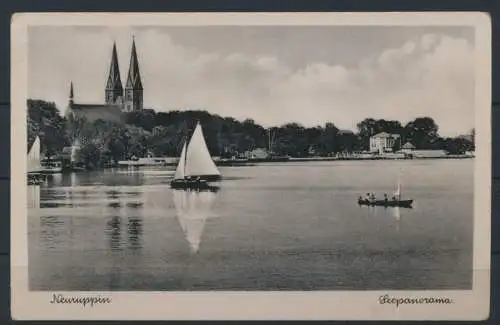 Ansichtskarte Neuruppin Seepanorama Brandenburg