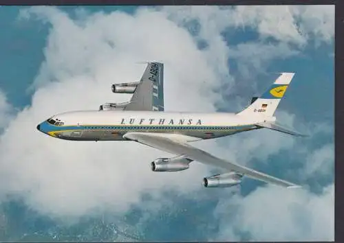 Flugpost Ansichtskarte Lufthansa Boing 720 B Flugzeug