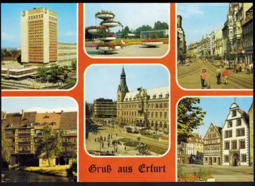 Ansichtskarte Erfurt Thüringen