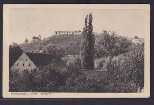 Ansichtskarte Thunau Niederösterreich n. Weinzierl Burgruine Kars am Kamp