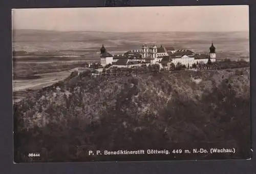 Ansichtskarte Göttweig Wachau Österreich Benediktinerstift 06.06.1941