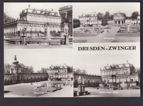 Ansichtskarte Dresden Sachsen Zwinger Französischer Pavillon Kronentor