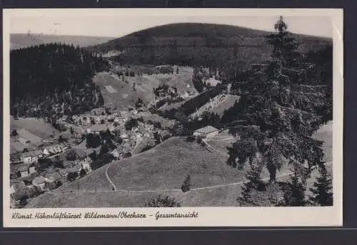 Ansichtskarte Wildemann Oberharz Kurort Gesamtansicht Landschaft Wald