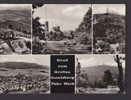 Ansichtskarte Inselberg Thüringen n. Neuenhagen Berlin