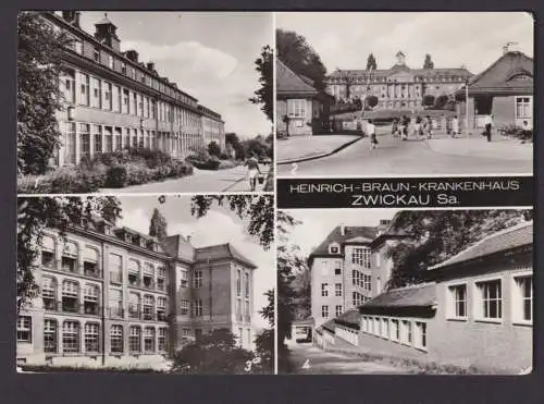 Ansichtskarte Zwickau Sachsen Medizin GesundheitHeinrich Braun Krankenhaus