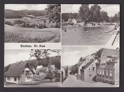 Ansichtskarte Bockau Sachsen Kreis Aue n. grimmen Mecklenburg Vorpommern