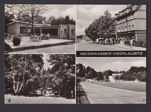 Ansichtskarte Weisswasser Sachsen Oberlausitz Tierpark Cafe Pionierlager Philipp