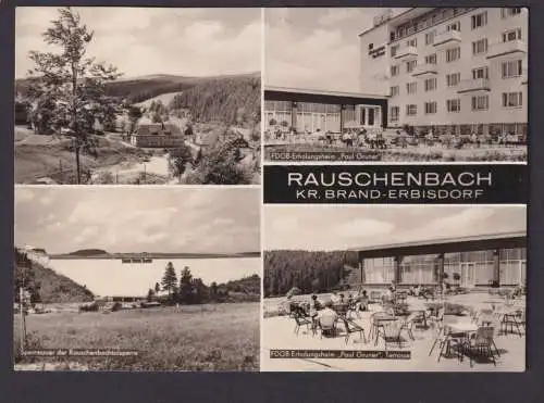 Ansichtskarte Rauschenbach Sachsen Erzgebirge Kreis Brand Erbisdorf Erholungs