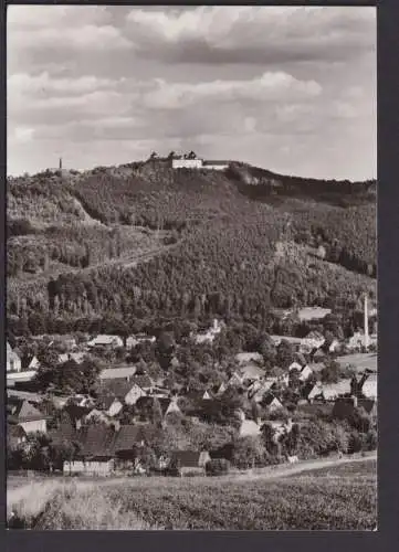 Ansichtskarte Augustusburg Sachsen Erzgebirge Totalansicht Berge