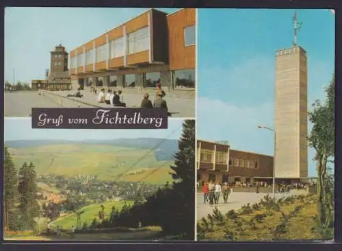 Ansichtskarte Fichtelberg Fichtelberghaus Landschaft Sachsen Verlag Bild u.