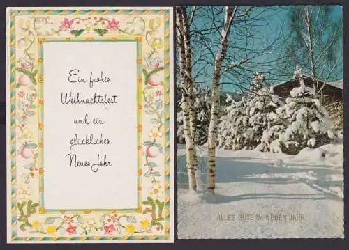 Ansichtskarte Weihnachten Grüße Sammlung 6 Karten Grußkarten