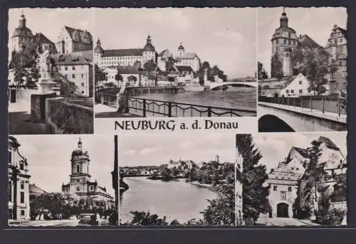 Ansichtskarte Neuburg Donau Ansichten Bayern nach Häselrieth Thüringen