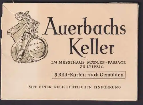 Ansichtskarte Lot Sammlung Auerbach Keller Leipzig Messehaus Mädler Passage