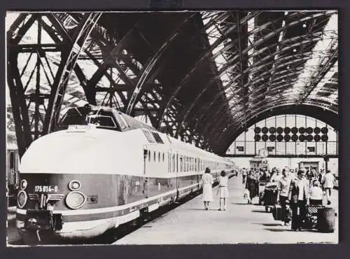 Ansichtskarte Lokomotiven Karola und Karlex im Einsatz Baureihe 175.0 3er Set