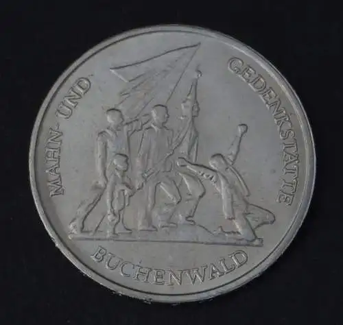 DDR Gedenkmünze 10 Mark Mahn- und Gedenkstätte Buchenwald 1972 vorzüglich vz